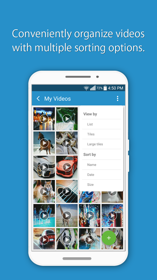 organize videos