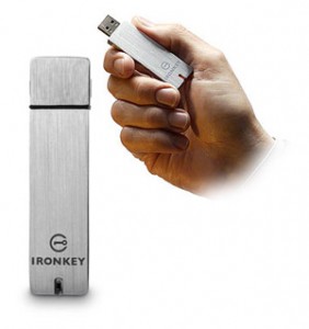 Secure USB flash drive