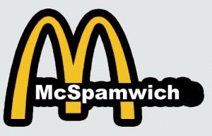 mcdonalds spam