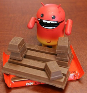 The Latest Version Android is made up of Delicious KITKAT