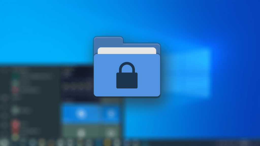 should lock folders & files