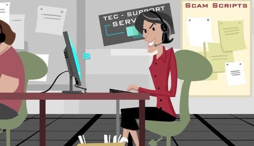 fake tech support scam fake tech support scam