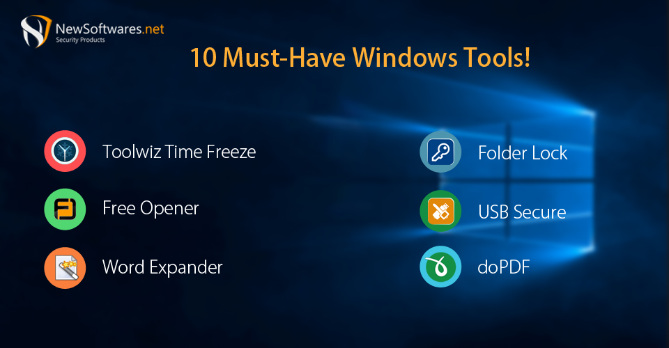 Install First On My Pc must have windows tools