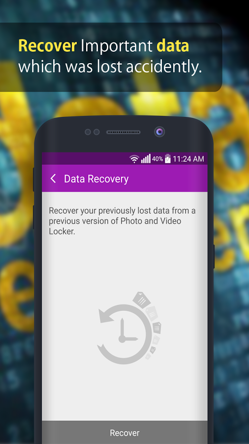 Recover data