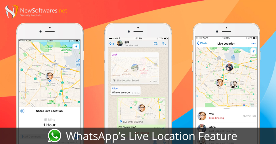 WhatsApp live Location whatsapp feature
