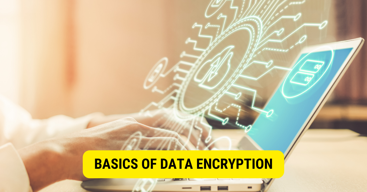 What are the three ways to encrypt data?