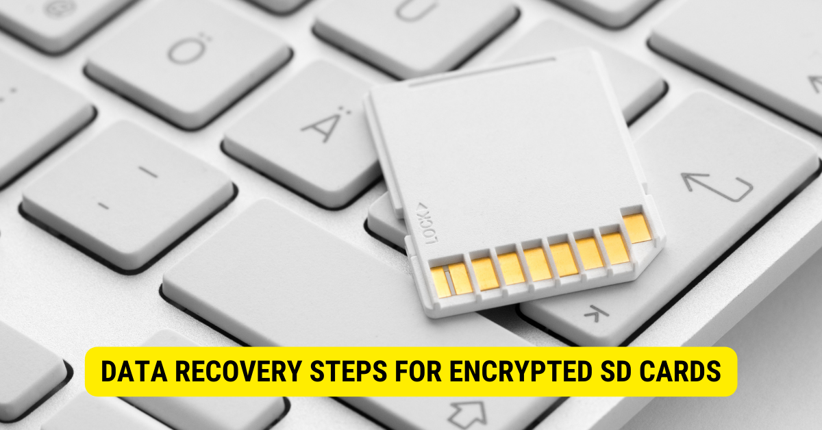 How do I decrypt an encrypted SD card?