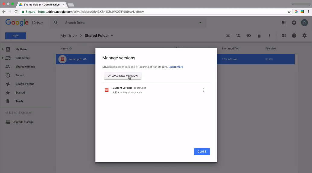 Google Drive Handles Google Drive protect data