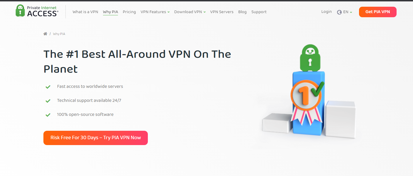 Is PIA a strong VPN