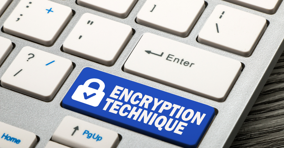 Which is the type of encryption method?