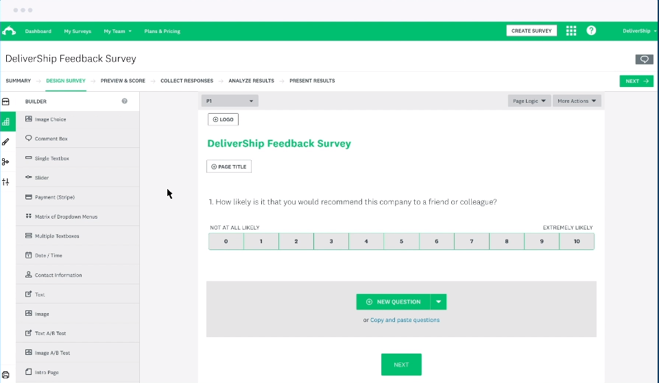 the purpose of the SurveyMonkey