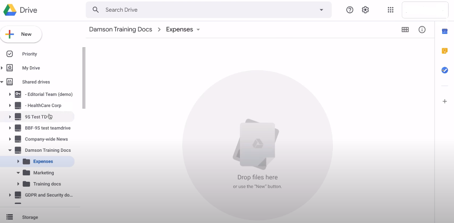 Secure my Google Drive data