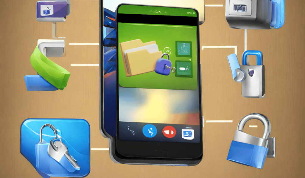 Where Is Secure Folder Data Stored?