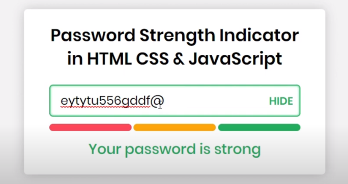 Test The Strength of Passwords