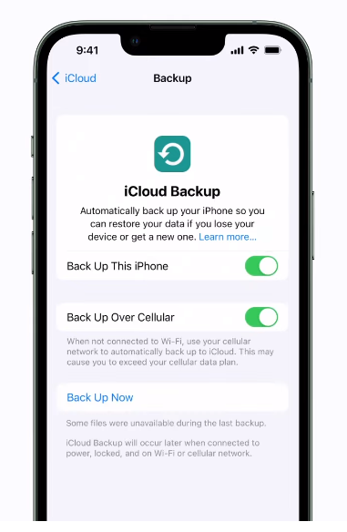 iCloud Backup is a feature access my iCloud backup