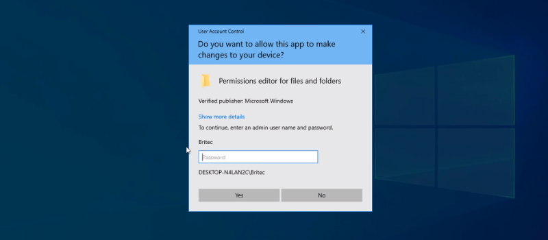 Permissions In Windows