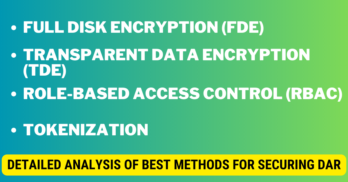 What is the best encryption for data at rest?