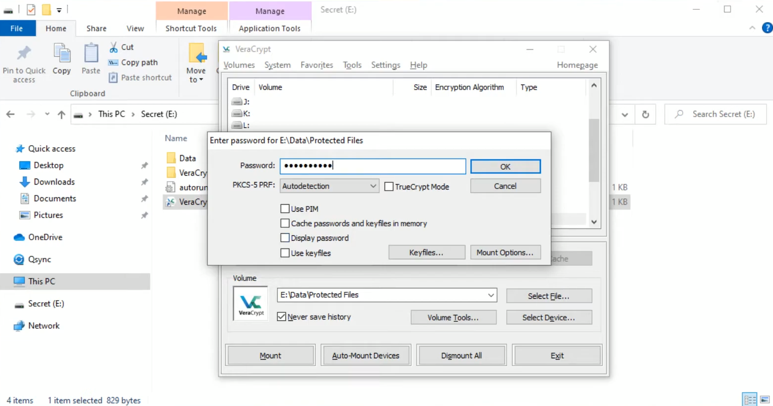 Encrypting with VeraCrypt Use VeraCrypt to Easily Encrypt a USB Stick