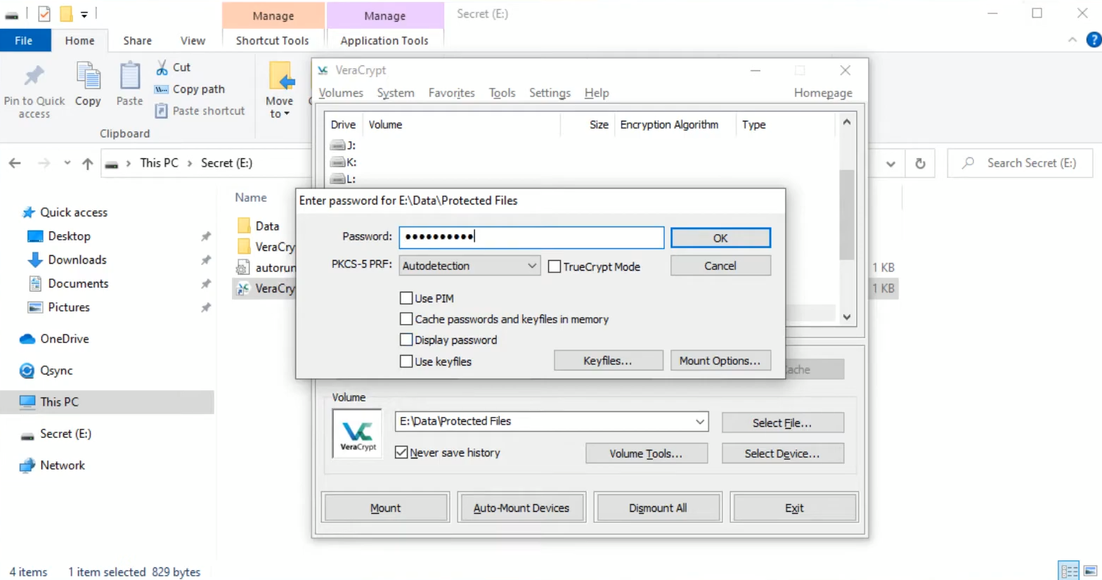 Use VeraCrypt to Easily Encrypt a USB Stick