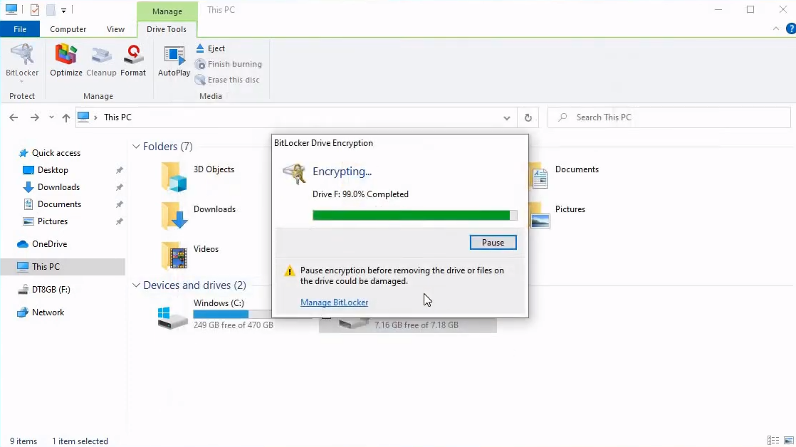 Password Protect A USB Flash Drive Using Windows BitLocker password protect a USB drive with BitLocker