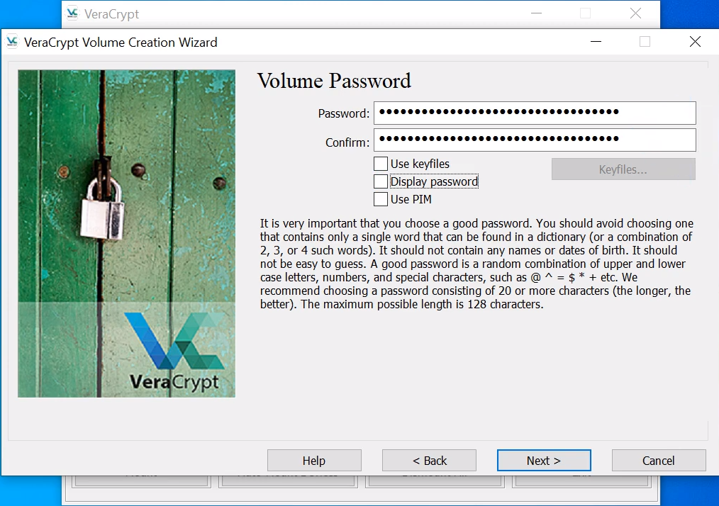 Password Protect USB Flash Drive VeraCrypt