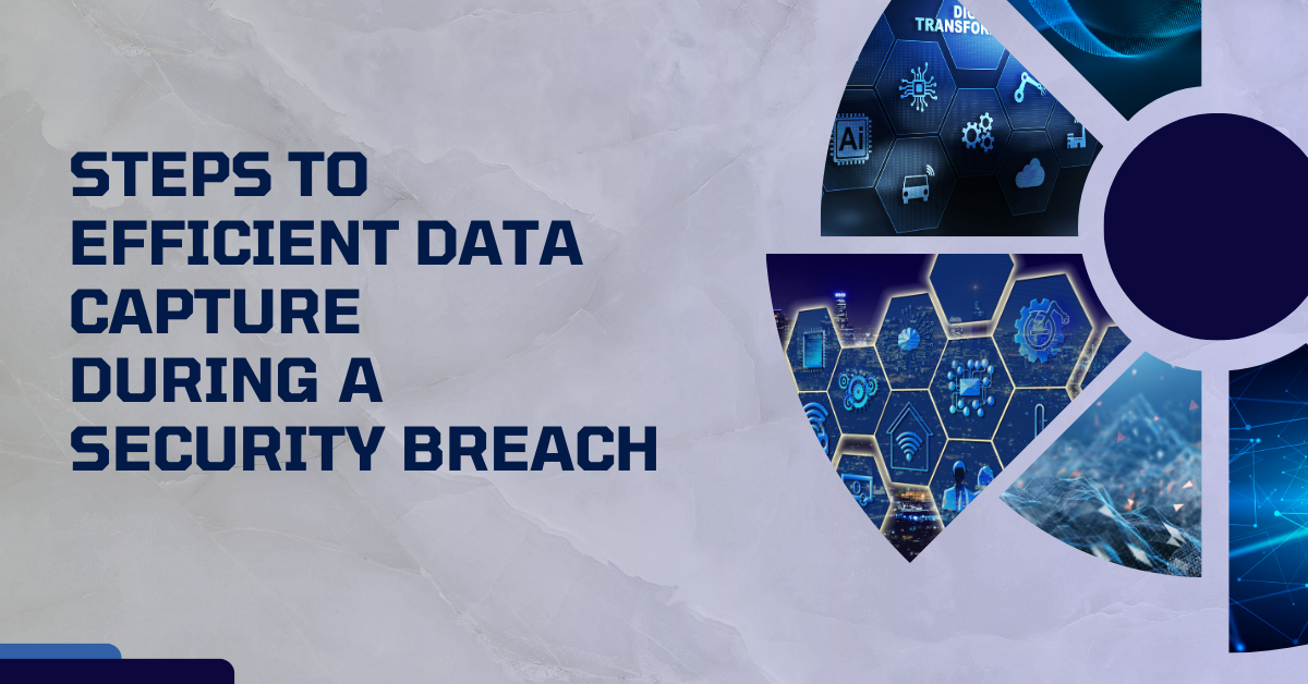 What should be included in a data breach report?