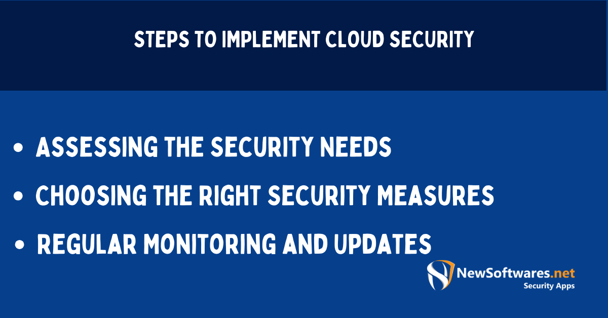 Steps to Secure Your Data in the Cloud