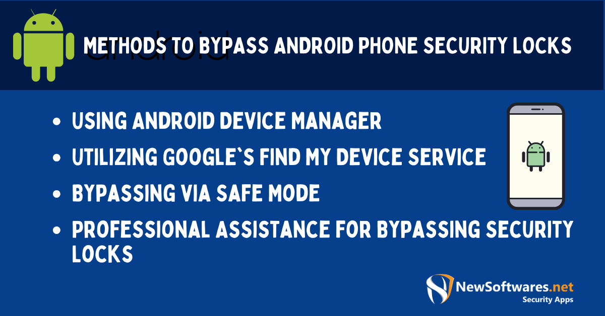 Methods to Bypass Android Phone Security Locks