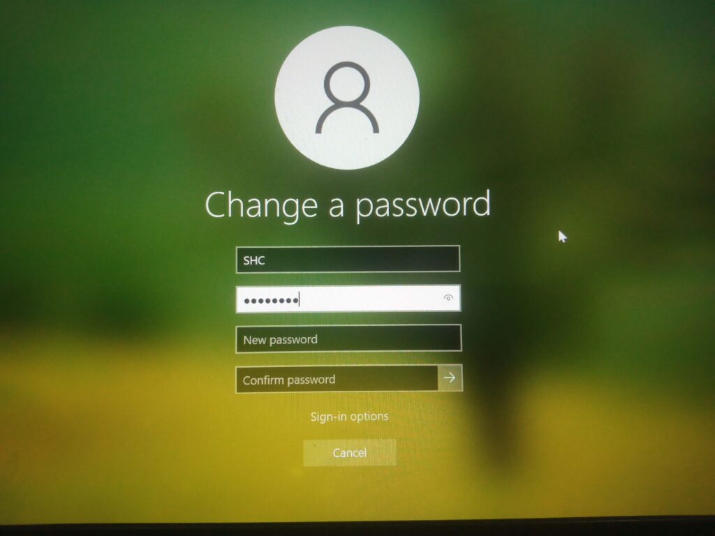 Turn OFF Login Password in Secure Screen 