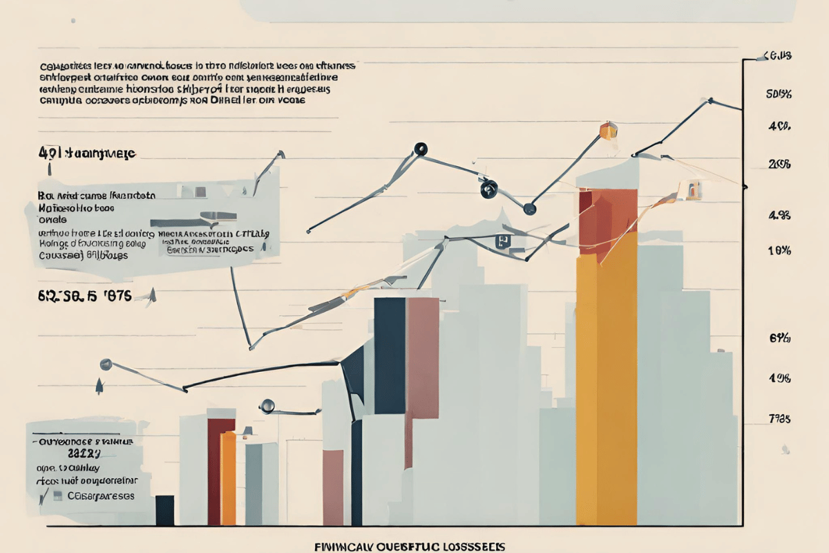 A graph illustrating the economic consequences of digital piracy, including revenue losses in various industries