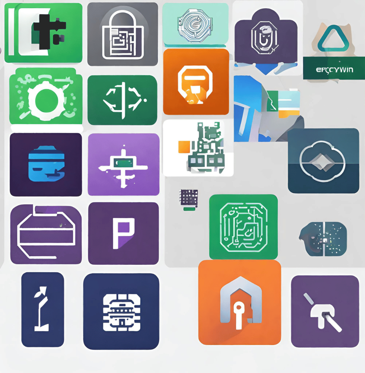 Collage of Free 256-bit AES Encryption Tools