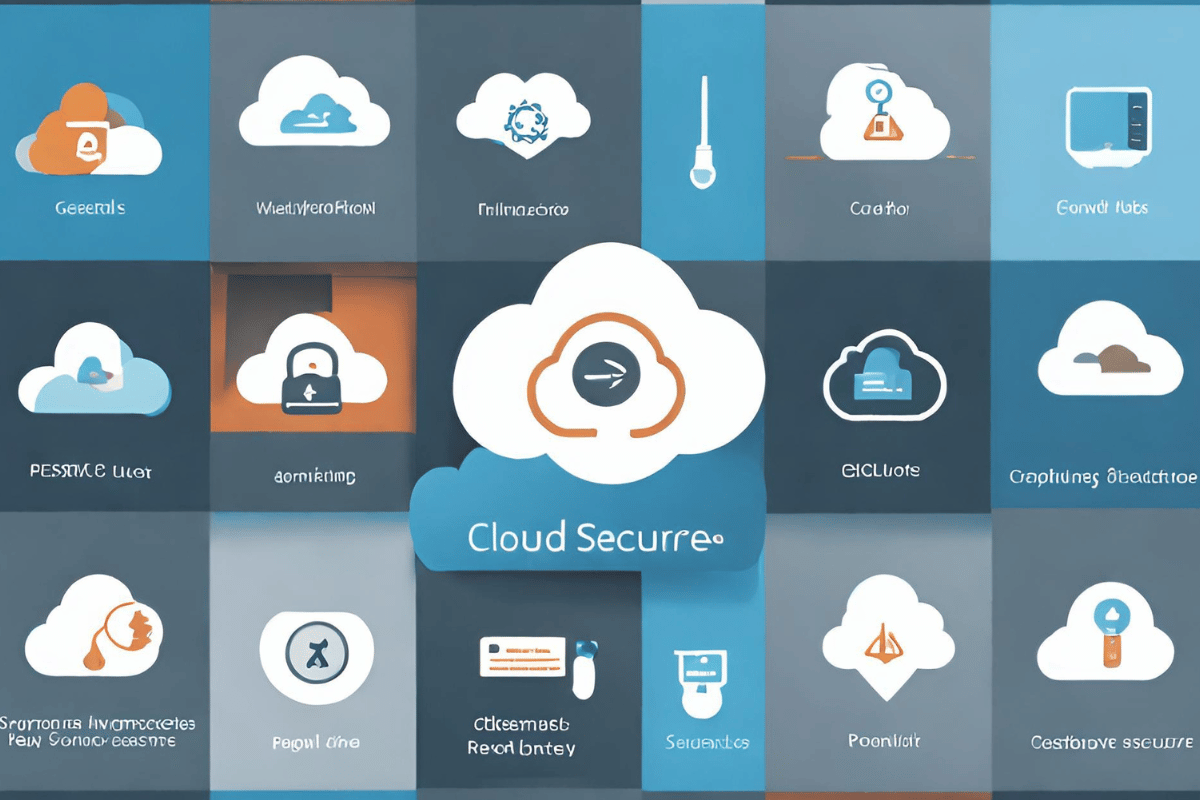 Icons representing Cloud Secures Key Features