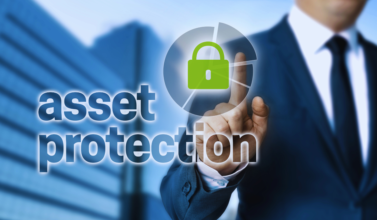 How does a security system protect assets?