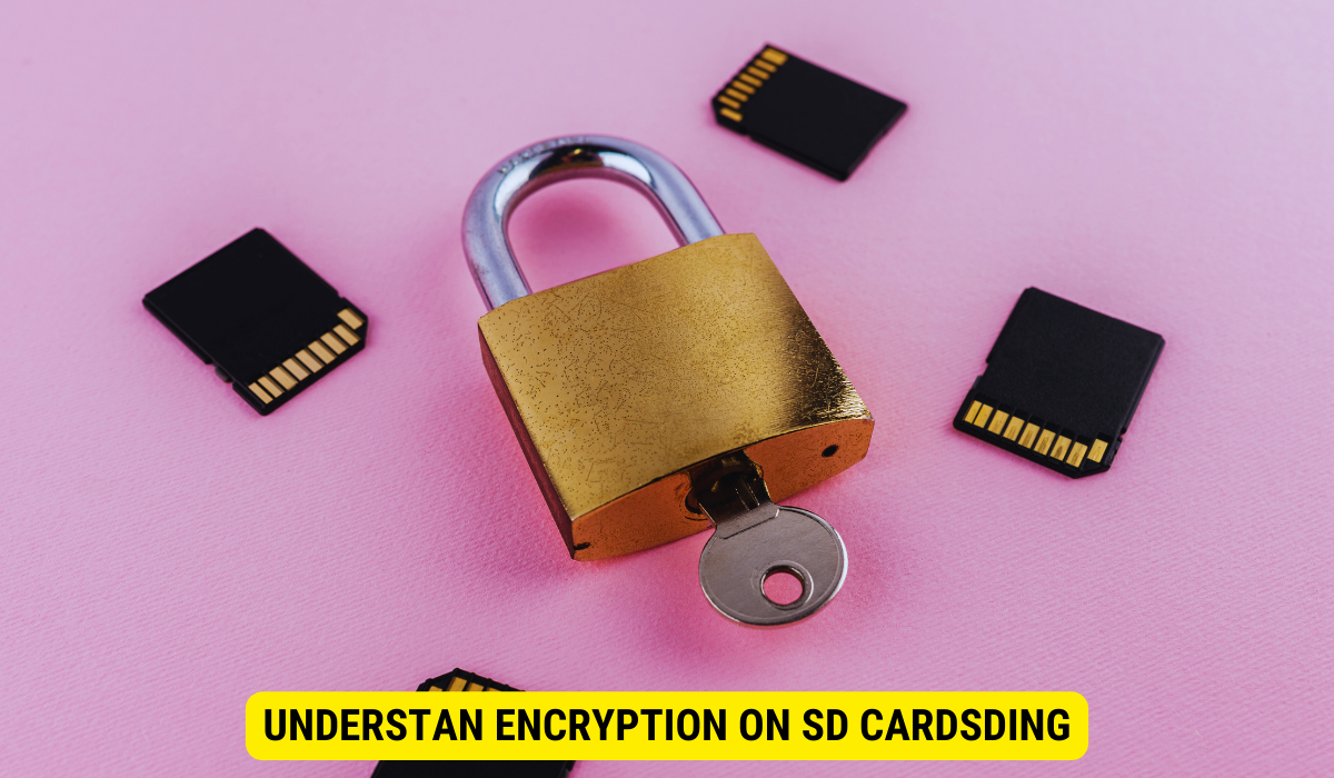 What happens when SD card is encrypted?