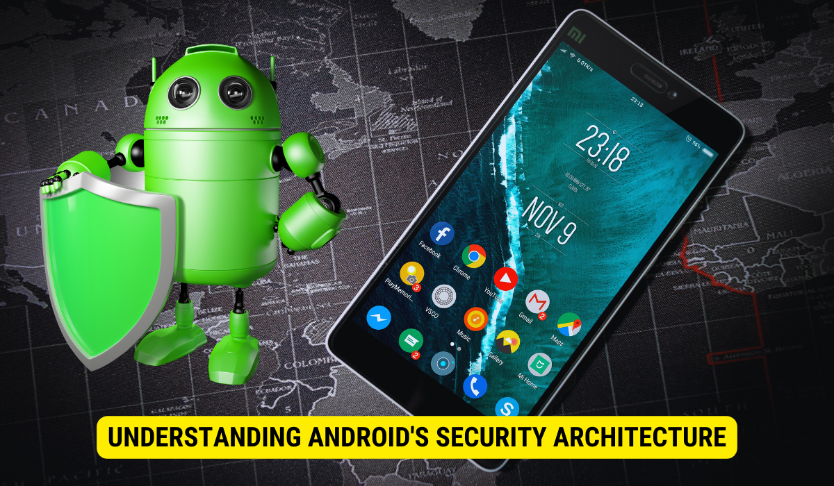 What is the security concept of Android?