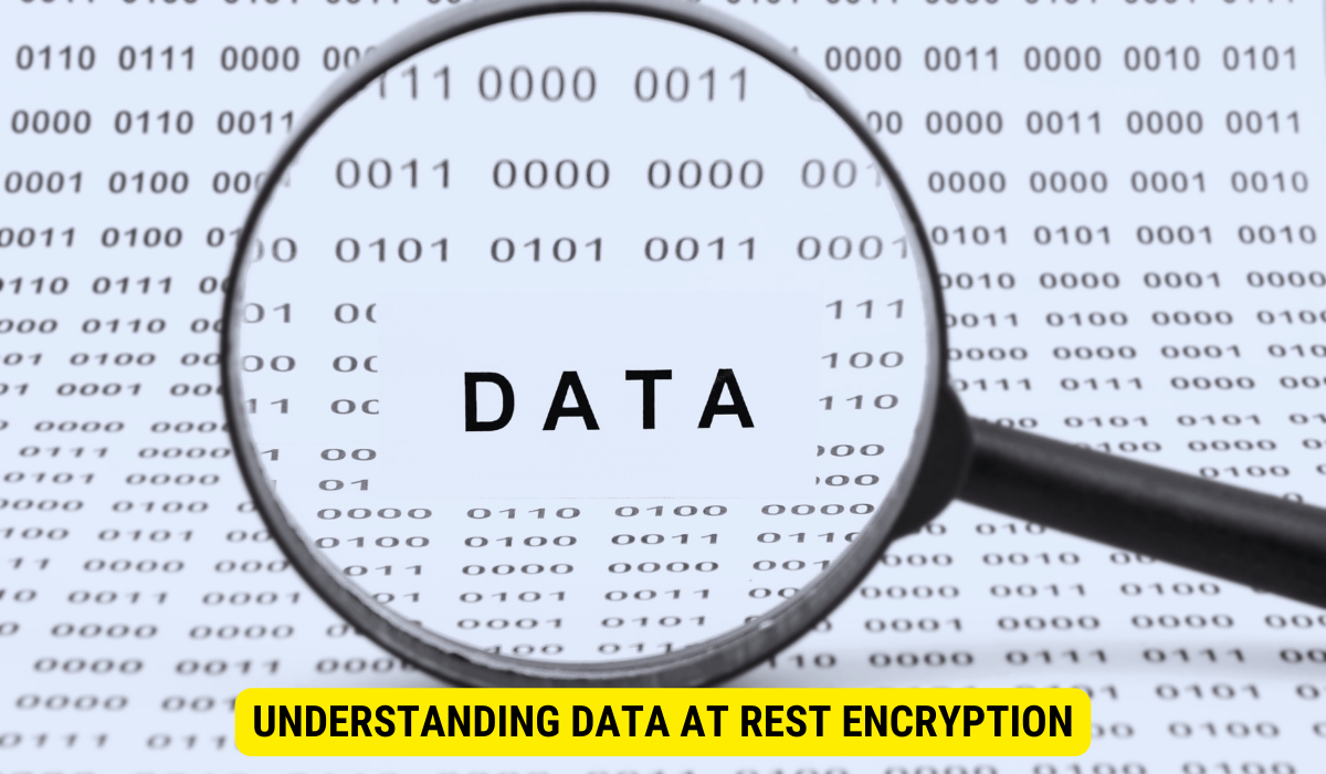 How does data at rest encryption work?