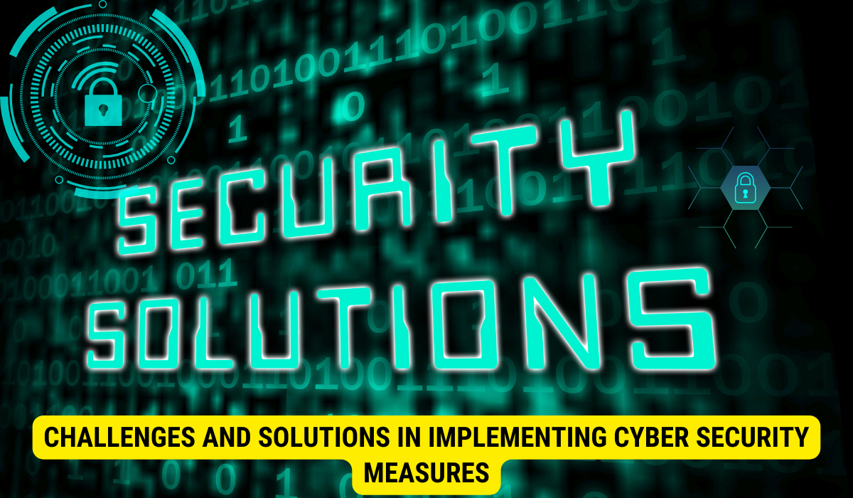 What are security solutions in cyber security?