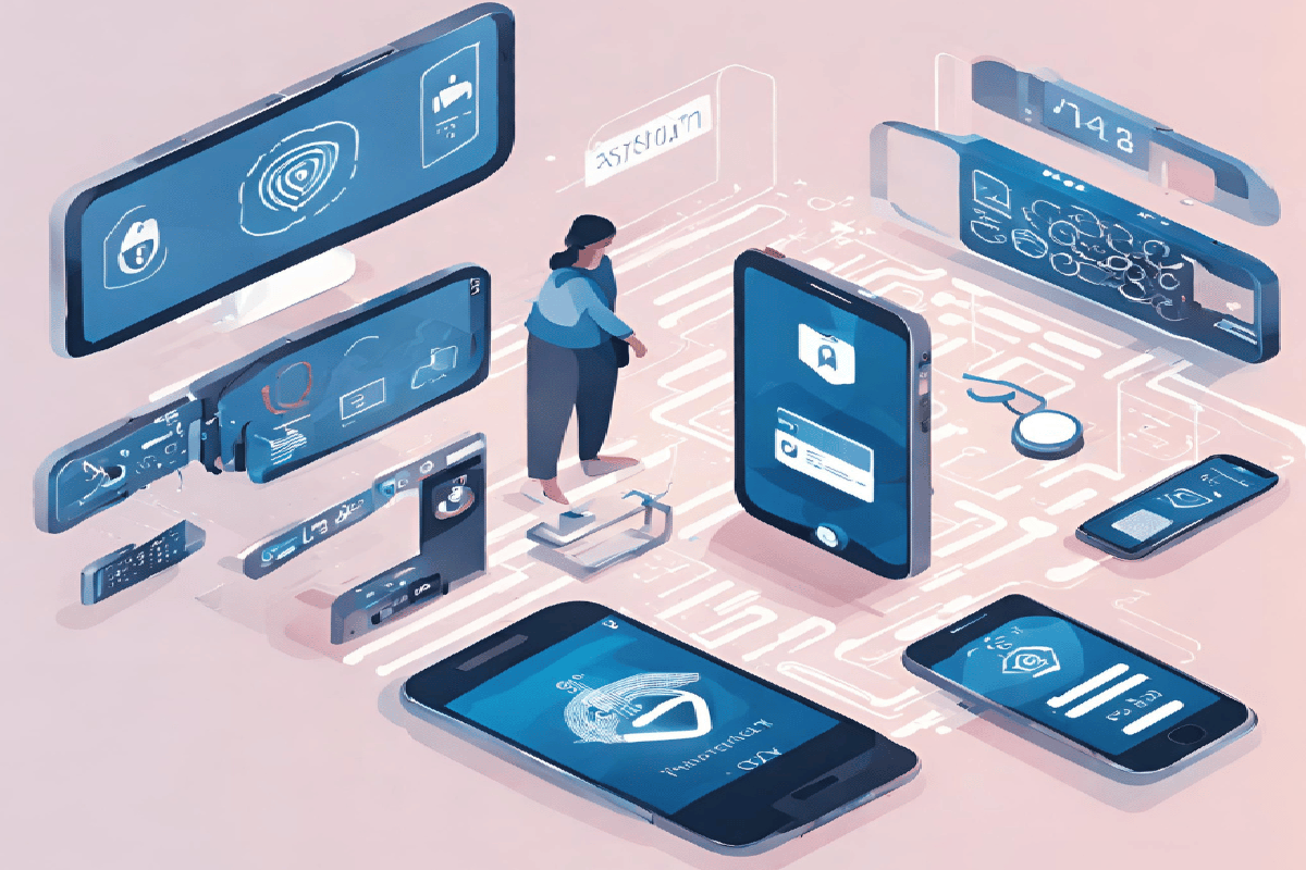 Illustration of Two-Factor Authentication (2FA) Methods