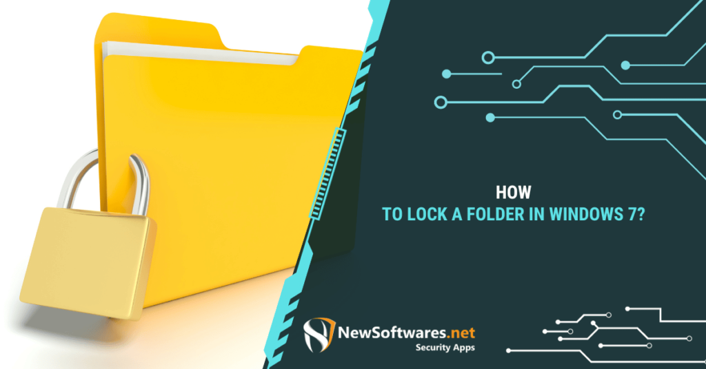 How do I lock a folder in Windows 7?