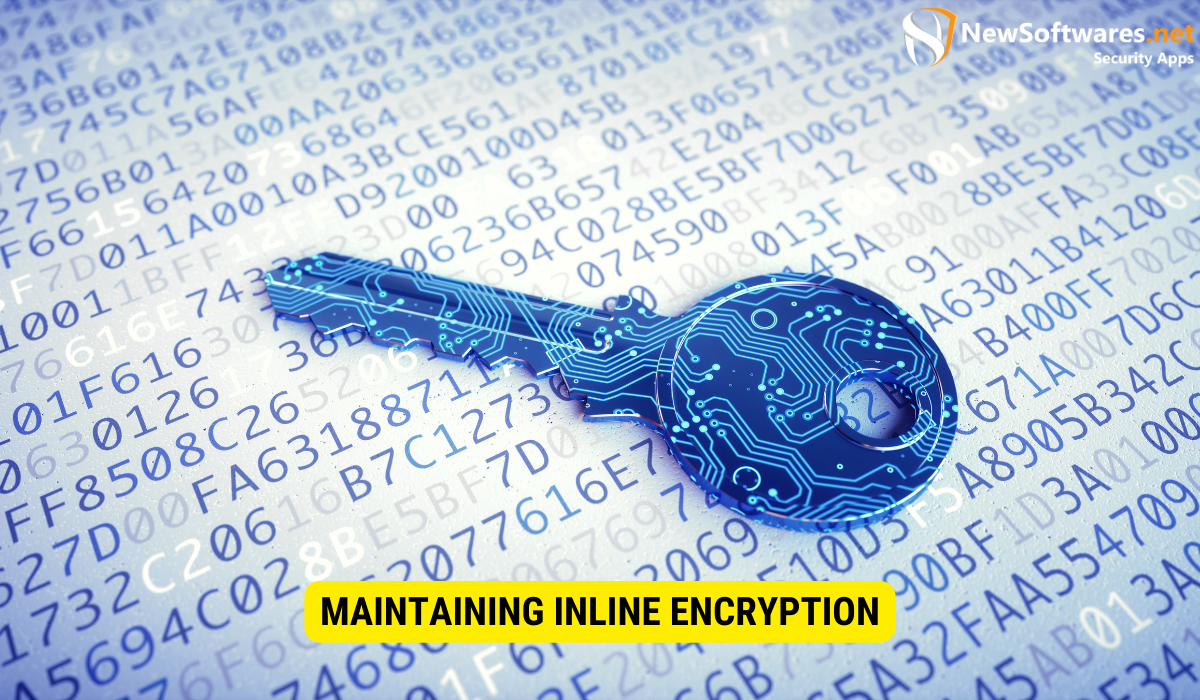 What is inline encryption?