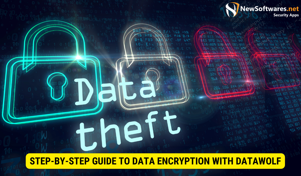 What are the steps to encrypt data?