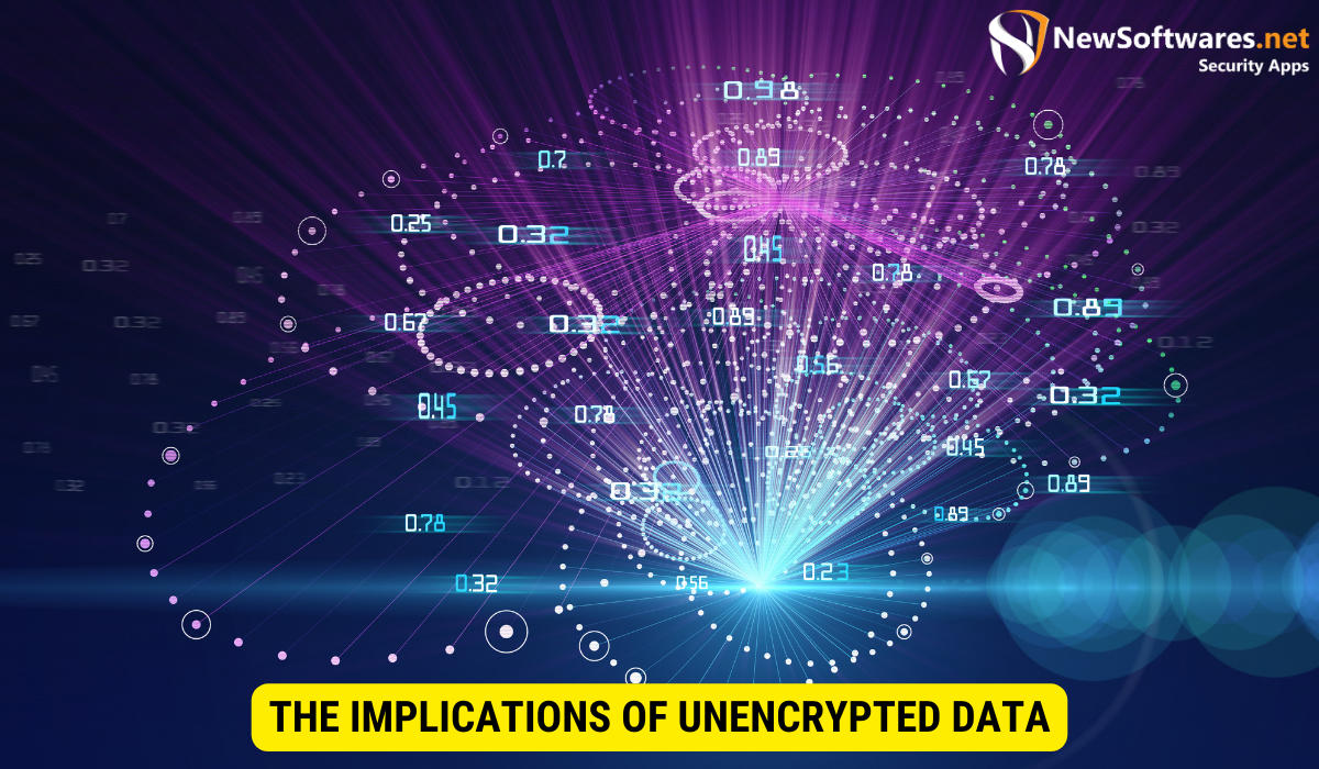 What are the risks of unencrypted database?