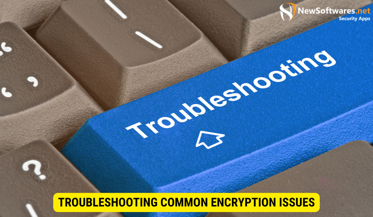 What are the most common problems in data encryption?