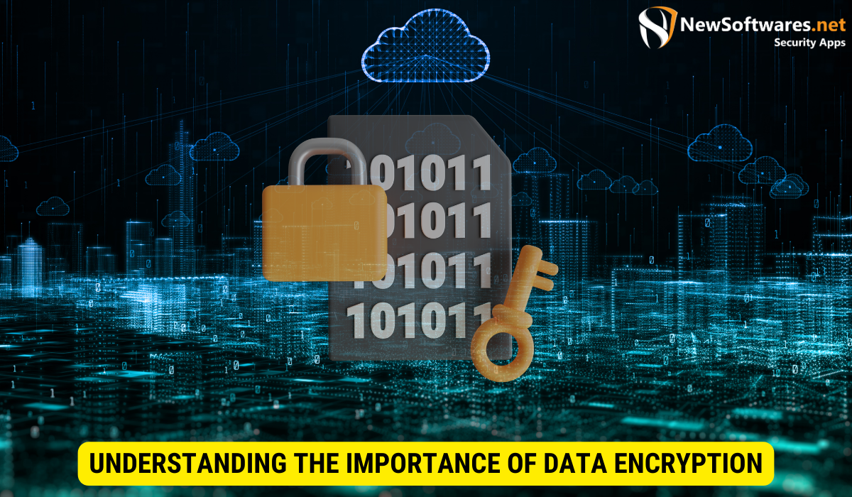 What is the process of encryption of data? 