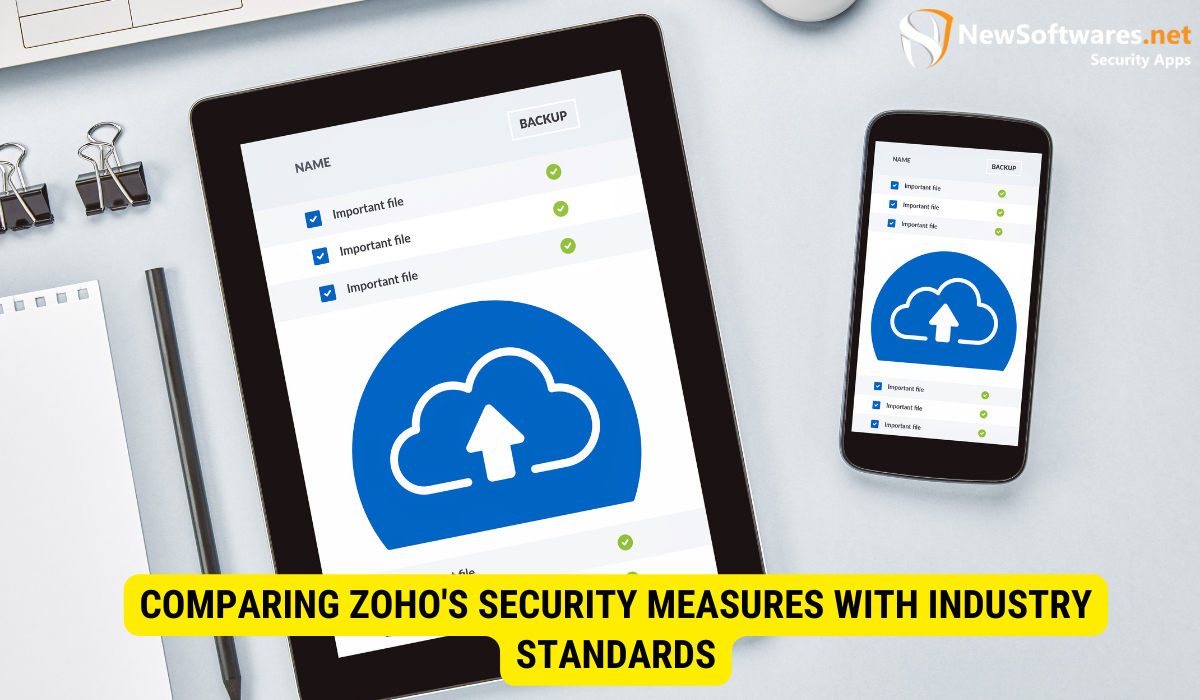 How secure is Zoho? 