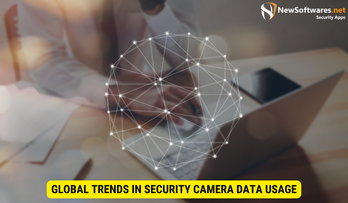 How much internet data do security cameras use?