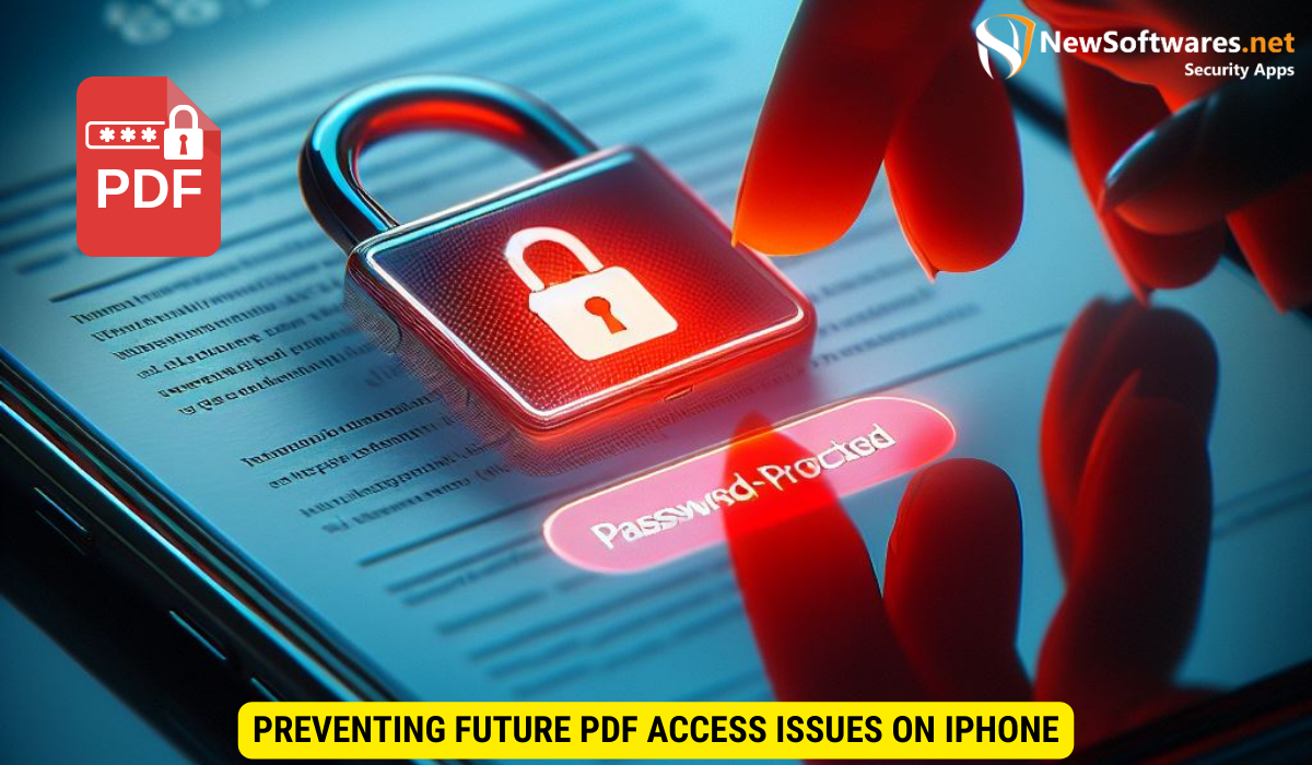 Preventing Future PDF Access Issues on iPhone