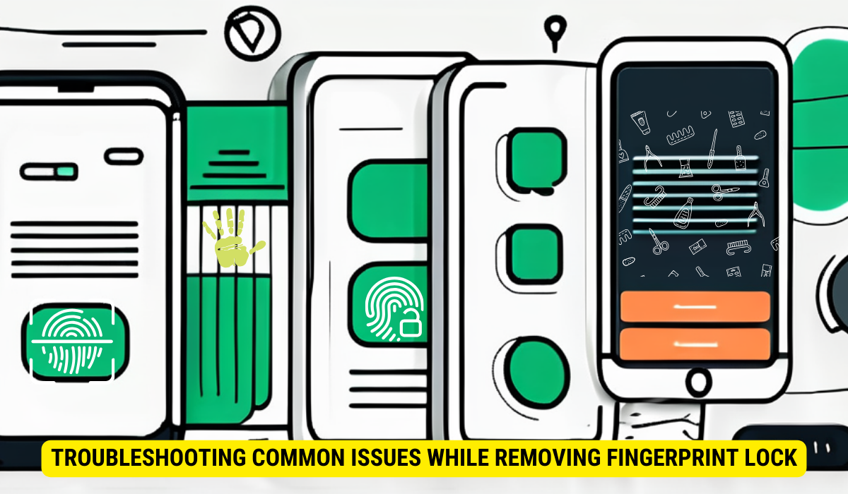Troubleshooting Common Issues While Removing Fingerprint Lock