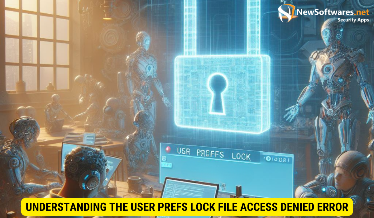 What is User Prefs Lock File Access Denied Error
