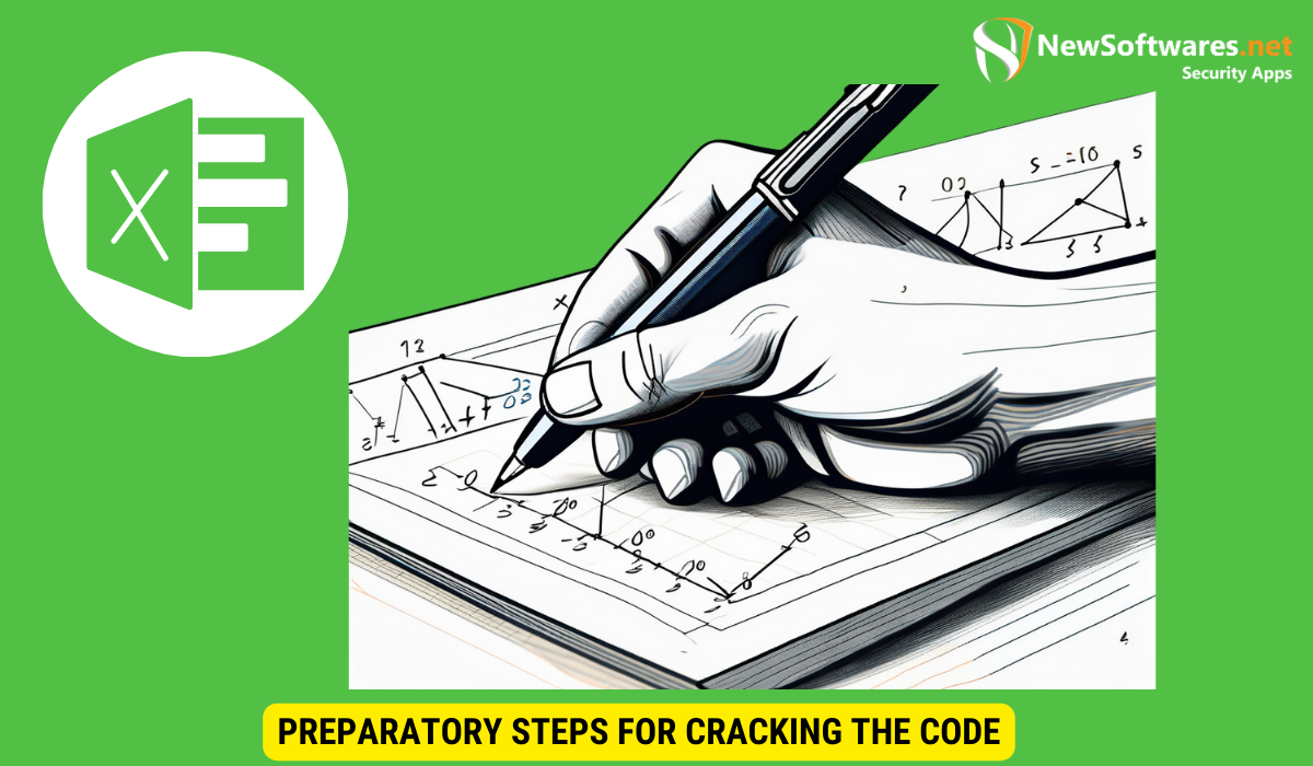 Preparatory Steps for Cracking the Code of Password-Protected Excel Worksheet